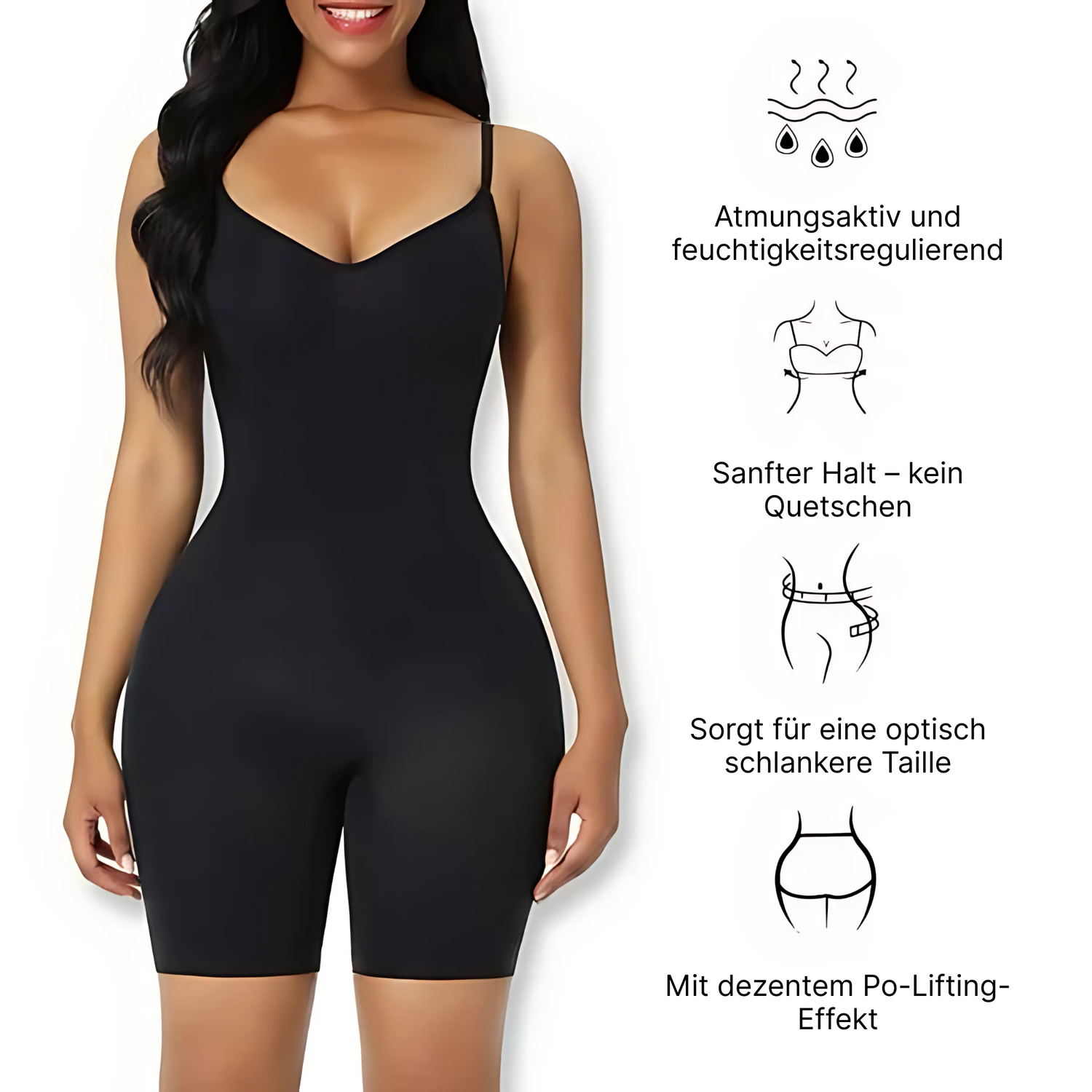 Shapewear Damen Body – Figurformende Unterwäsche für Alltag & Feste