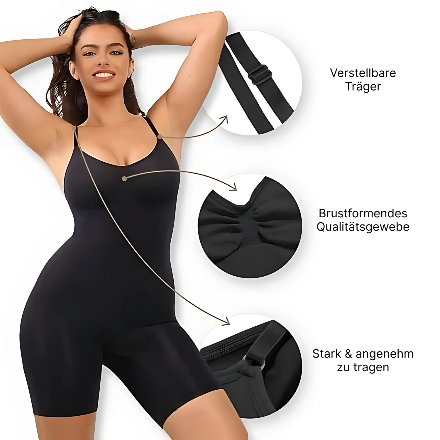 Shapewear Damen Body – Figurformende Unterwäsche für Alltag & Feste