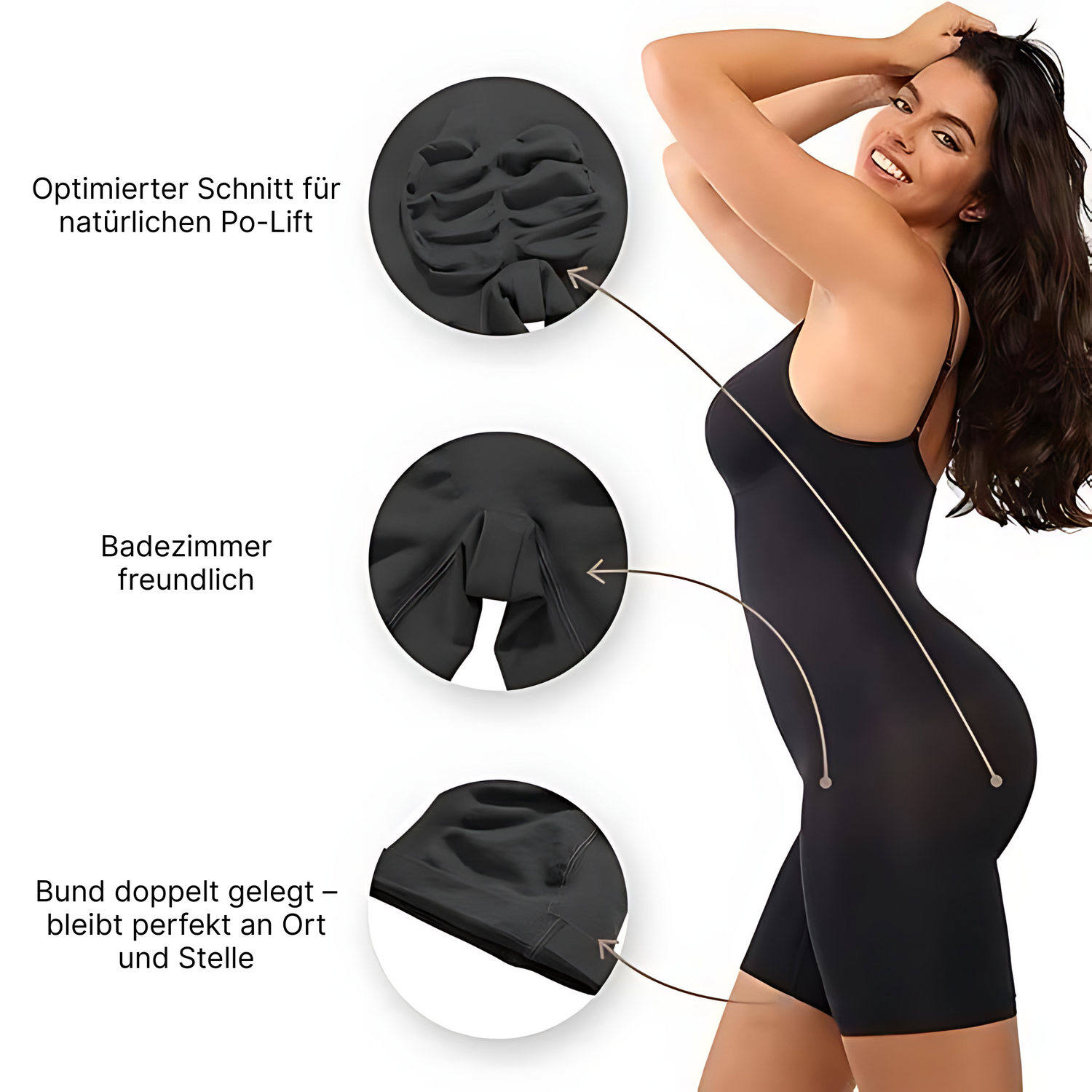 Shapewear Damen Body – Figurformende Unterwäsche für Alltag & Feste